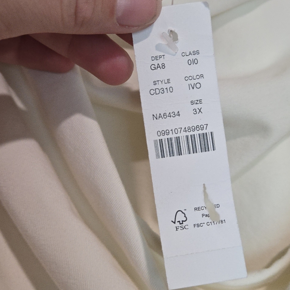 J Crew Asymmetrical off-the-shoulder top in stretch cotton blend - Picture 3 of 3
